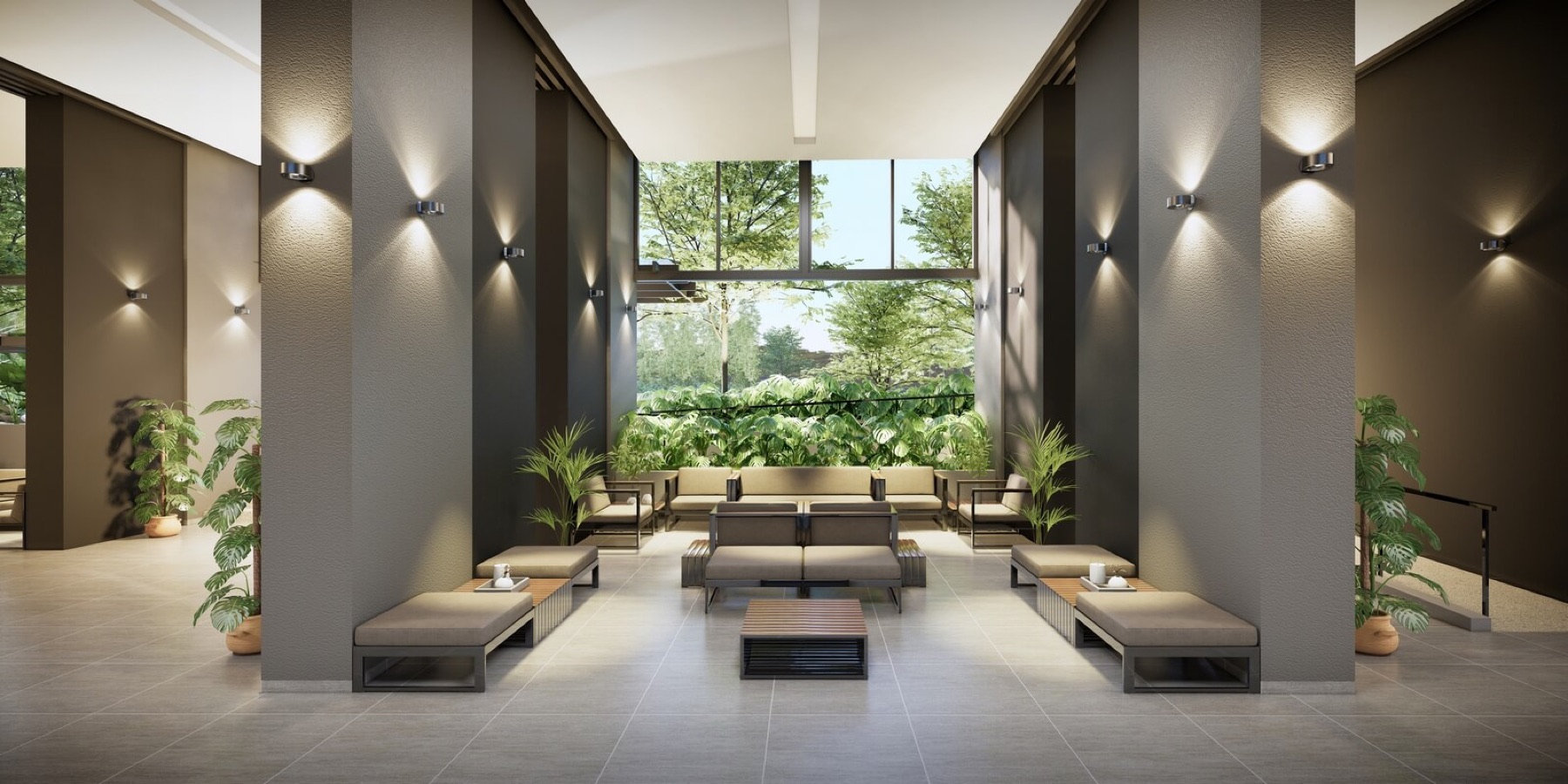 Aster Hill residents lounge artist impression
